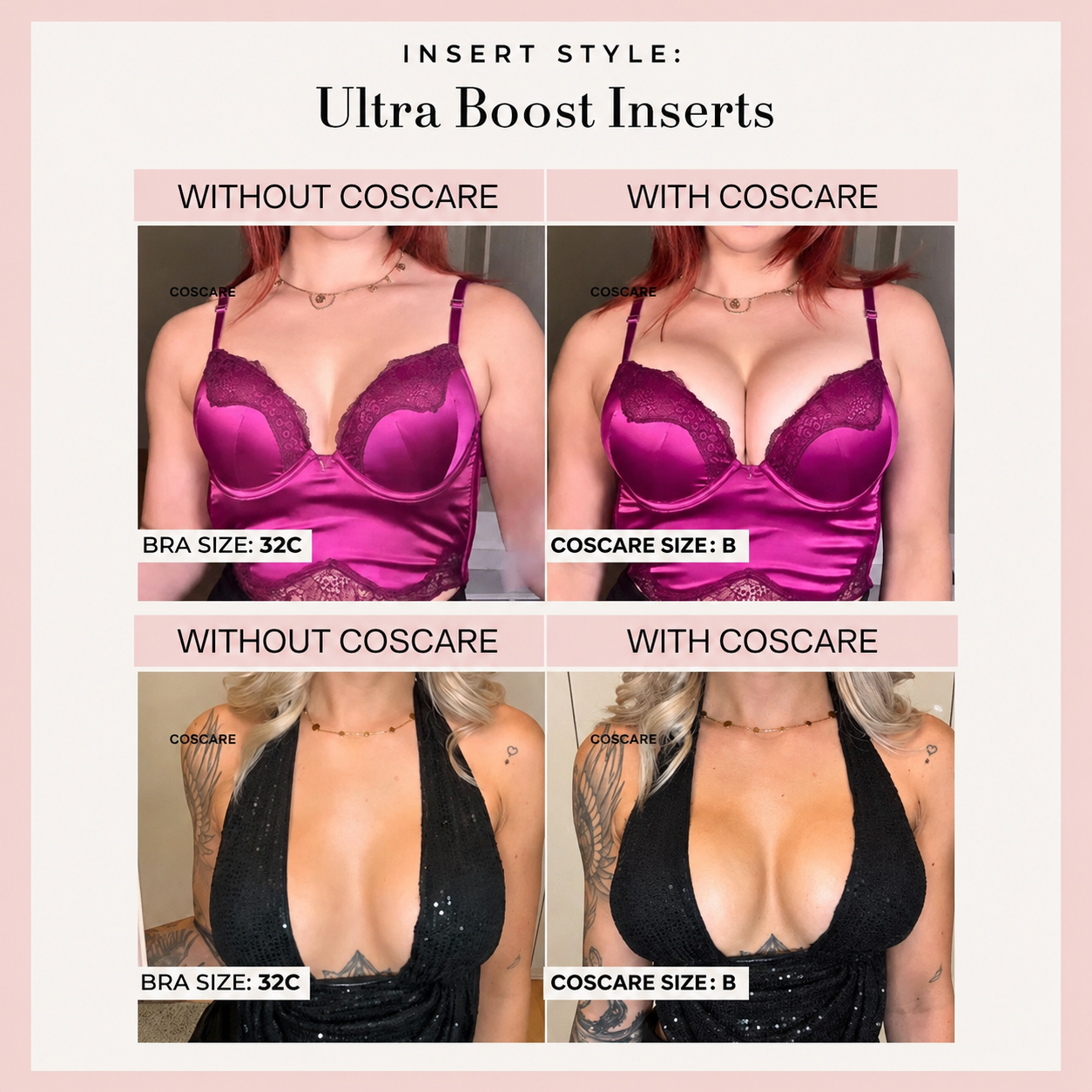 Instant Boost Breast Lift Sticky Insert Pads