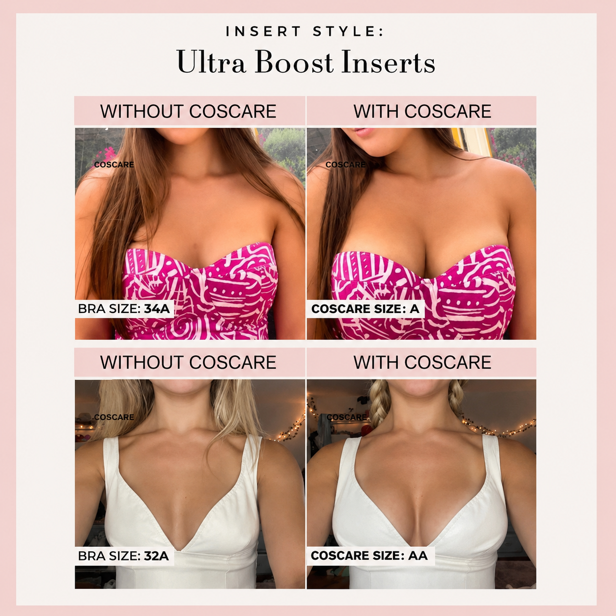 Instant Boost Breast Lift Sticky Insert Pads